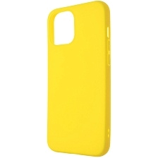 Чехол накладка для APPLE iPhone 12 Pro MAX (6.7"), силикон, цвет желтый