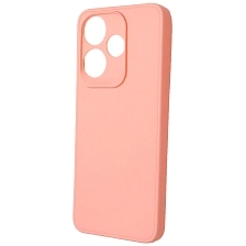 Чехол накладка для XIAOMI Redmi 13, POCO M6 4G, защита камеры, силикон, цвет персиковый