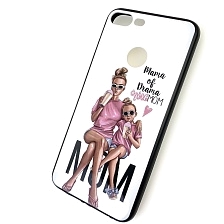 Чехол накладка R3 для HUAWEI Honor 9 Lite 2018, Honor 9 Lite Premium, силикон, рисунок Mama of Drama girlMOM.