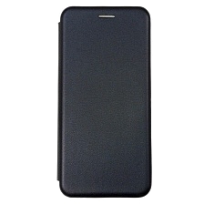 Чехол книжка STYLISH для TECNO Spark 8P, экокожа, визитница, цвет темно синий