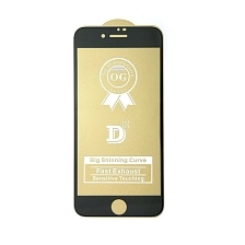 Защитное стекло D2+ PREMIUM для APPLE iPhone 7, iPhone 8, цвет окантовки черный