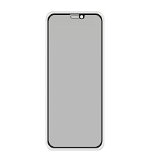 Защитное стекло Антишпион для APPLE iPhone XS Max, iPhone 11 Pro Max, цвет окантовки черный Защитное стекло Антишпион для APPLE iPhone XS Max, iPhone 11 Pro Max, цвет окантовки черный