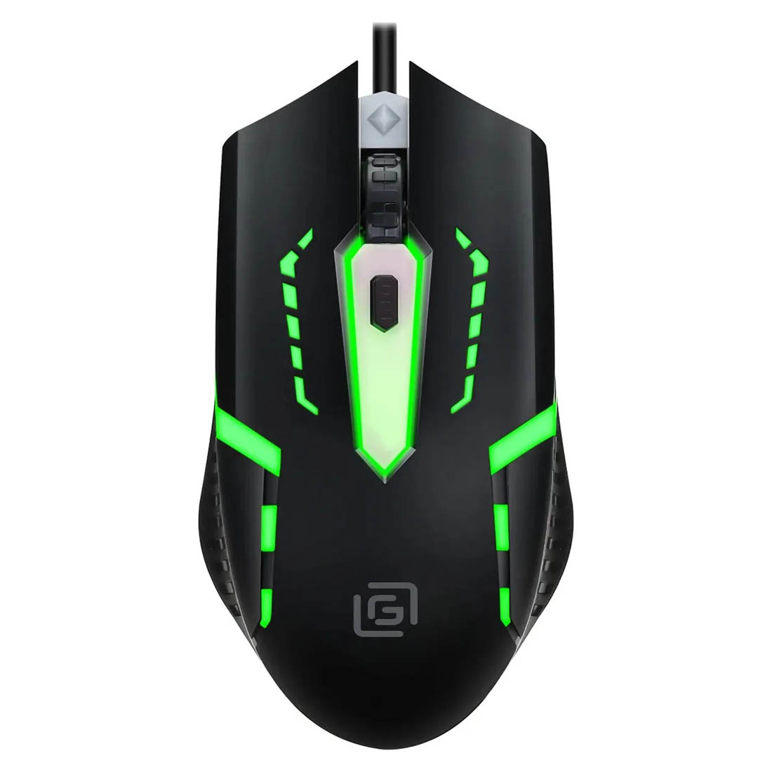 Мышь игровая ОКЛИК (OKLICK) 398G проводная, оптическая, Led подсветка, 2400 DPI, цвет черный Мышь игровая ОКЛИК (OKLICK) 398G проводная, оптическая, Led подсветка, 2400 DPI, цвет черный