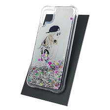 Чехол накладка TransFusion для HUAWEI P40 Lite, Nova 6 SE, Nova 7i, силикон, переливашка, рисунок K18.