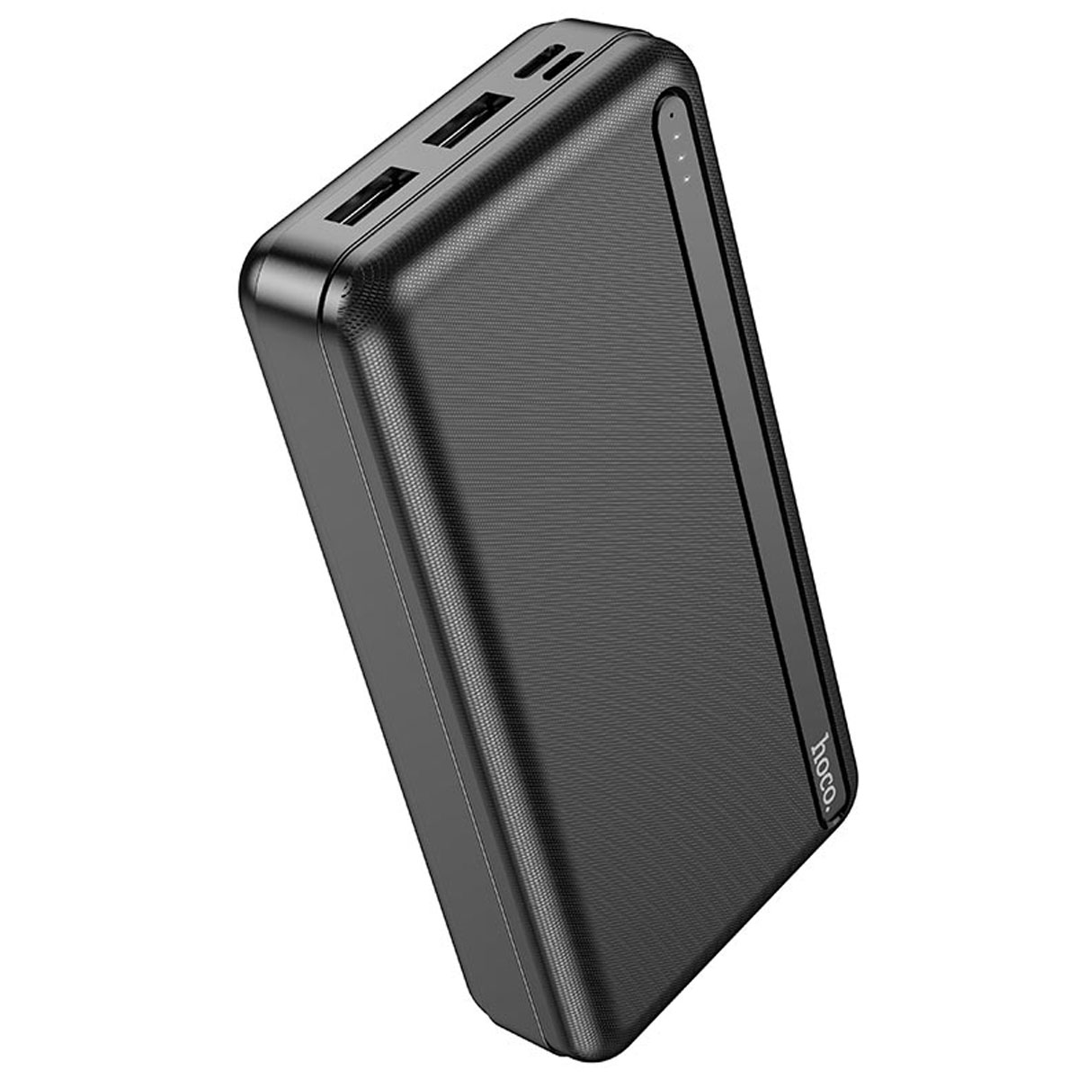 Внешний портативный аккумулятор, Power Bank HOCO J91A, 20000 mAh, цвет  черный