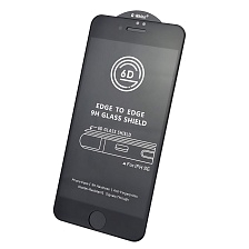 Защитное стекло 6D G-Rhino для APPLE iPhone SE 2020, цвет окантовки черный
