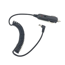 АЗУ (автомобильное зарядное устройство) 12V с разъёмом питания 5.5x2.1 mm, витым кабелем, длина кабеля 1.5 метра. АЗУ (автомобильное зарядное устройство) 12V с разъёмом питания 5.5x2.1 mm, витым кабелем, длина кабеля 1.5 метра.