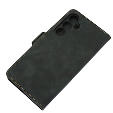 Чехол книжка NICE для SAMSUNG Galaxy A55 5G, защита камеры, экокожа, визитница, цвет черный