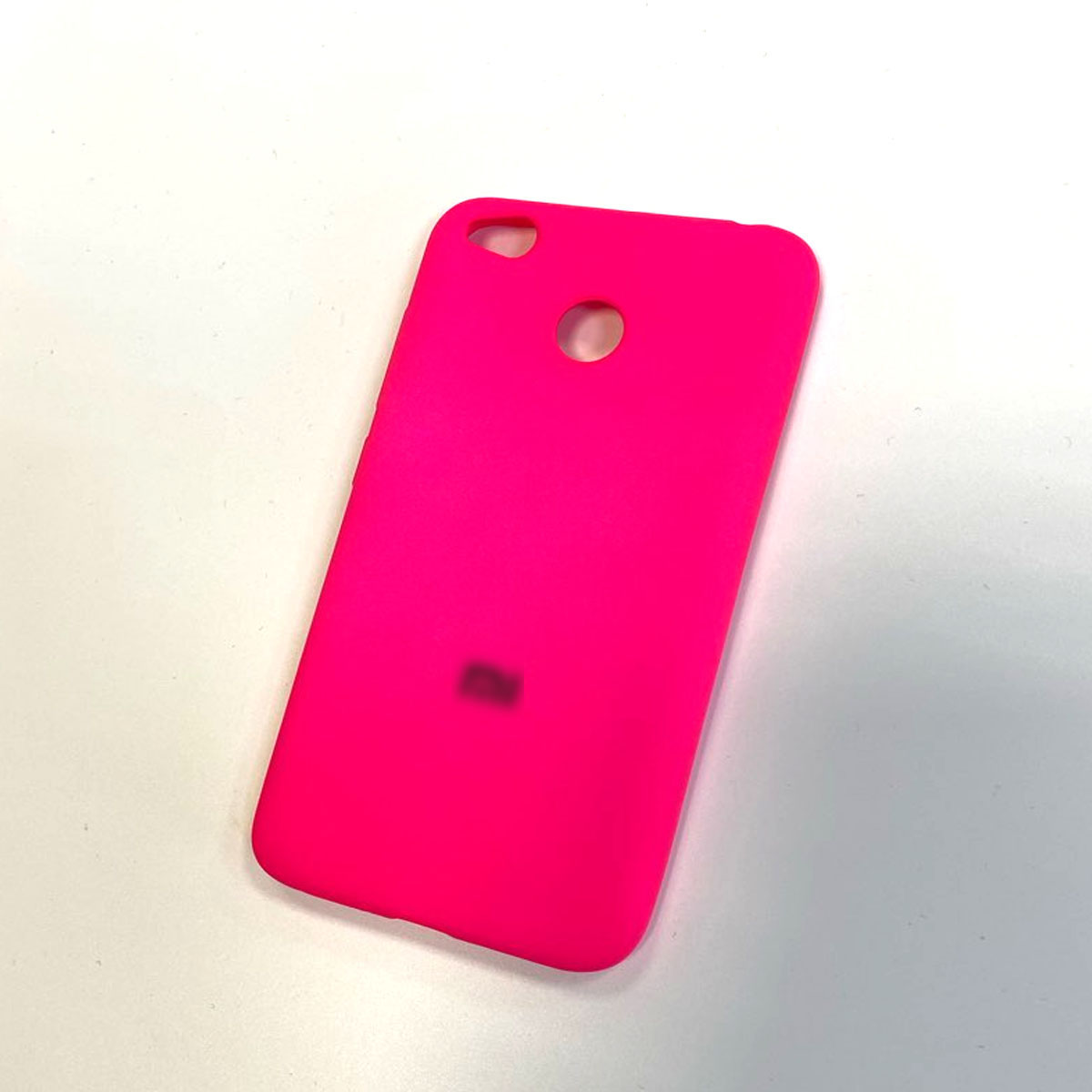 Чехол накладка для XIAOMI Redmi 4X, силикон, цвет розовый
