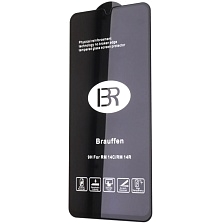 Защитное стекло BRAUFFEN для XIAOMI Redmi 14C, Redmi A4, Redmi A5, POCO C71, POCO C75, цвет окантовки черный