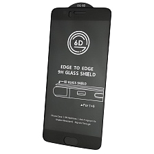 Защитное стекло 6D G-Rhino для OPPO 5 2018, цвет окантовки черный