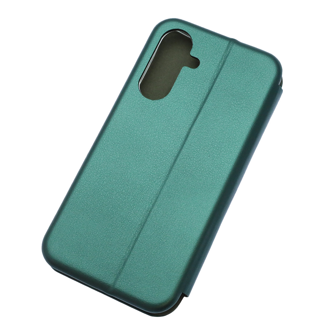 Чехол книжка STYLISH для SAMSUNG Galaxy A36 5G, Galaxy A56 5G, экокожа, визитница, цвет темно зеленый Чехол книжка STYLISH для SAMSUNG Galaxy A36 5G, Galaxy A56 5G, экокожа, визитница, цвет темно зеленый