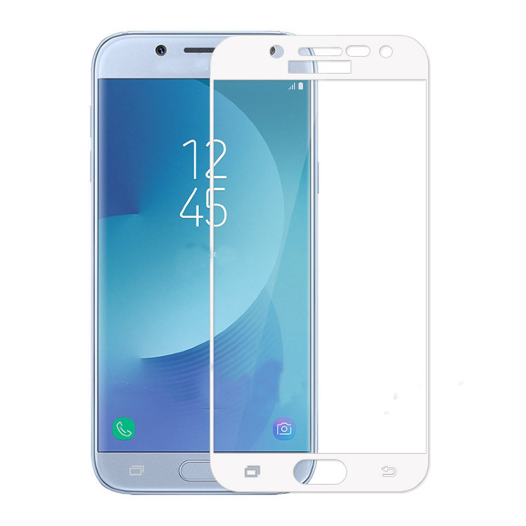 Защитное стекло 2D Full glass для Samsung J5 prime 2016/J5 prime /тех.пак/ белый.