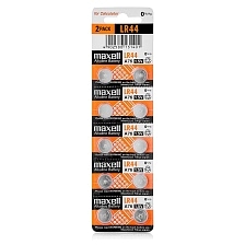 Батарейка MAXELL G13/LR1154/LR44/357A/A76 BL10 Alkaline 1.5V Батарейка MAXELL G13/LR1154/LR44/357A/A76 BL10 Alkaline 1.5V