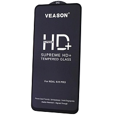 Защитное стекло VEASON HD+ для Realme 9i, Realme 9 Pro, цвет окантовки черный