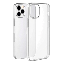 Чехол накладка TPU CASE для APPLE iPhone 12 mini (5.4"), силикон, цвет прозрачный