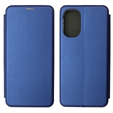 Чехол книжка STYLISH для TECNO Camon 19, Camon 19 Pro, экокожа, визитница, цвет синий