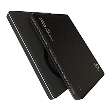 Внешний портативный аккумулятор, Power Bank QAYAN QPB-158, беспроводная зарядка MagSafe, 5000 mAh, PD20W, цвет черный