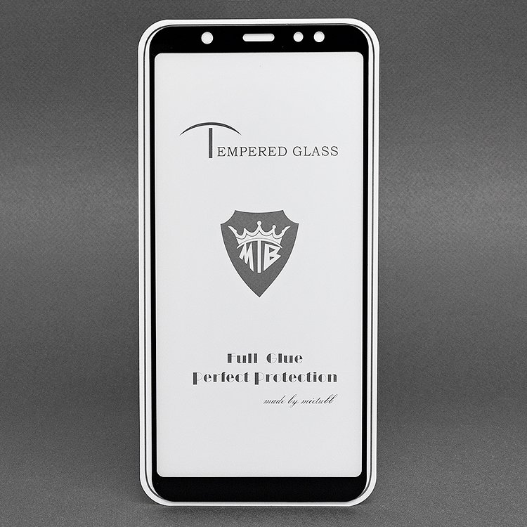 Защитное стекло "5D" Full Glue для SAMSUNG Galaxy A6 Plus (SM-A605), цвет канта чёрный. Защитное стекло "5D" Full Glue для SAMSUNG Galaxy A6 Plus (SM-A605), цвет канта чёрный.