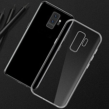 Чехол накладка New Color для SAMSUNG Galaxy S9 Plus (SM-G965), силикон, 1.0 mm, цвет прозрачный
