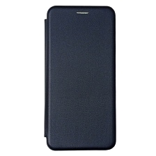 Чехол книжка STYLISH для Realme C21Y, C25Y, экокожа, визитница, цвет темно синий