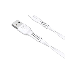 Кабель BASEUS Tough Series USB Type C, 2A, длина 1 метр, цвет белый