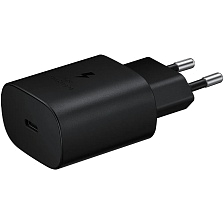 СЗУ (Сетевое зарядное устройство) SAMSUNG EP-T800N, 25W, 3A, 1 USB Type C, цвет черный