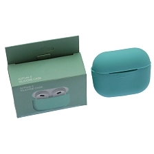 Чехол Silicon Case для беспроводных наушников APPLE AirPods 3, силикон, цвет бирюзовый
