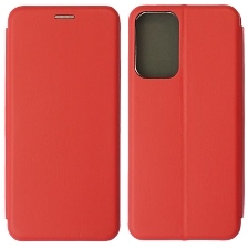 Чехол книжка STYLISH для SAMSUNG Galaxy A23 (SM-A325F), экокожа, визитница, цвет красный