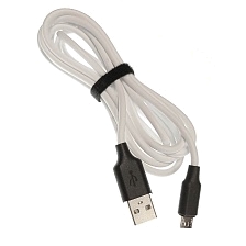 Кабель MRM G5 Micro USB, длина 2 метра, цвет бело черный