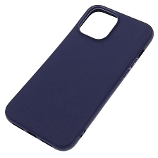 Чехол накладка для APPLE iPhone 12 Pro MAX (6.7"), силикон, цвет синий кольбат