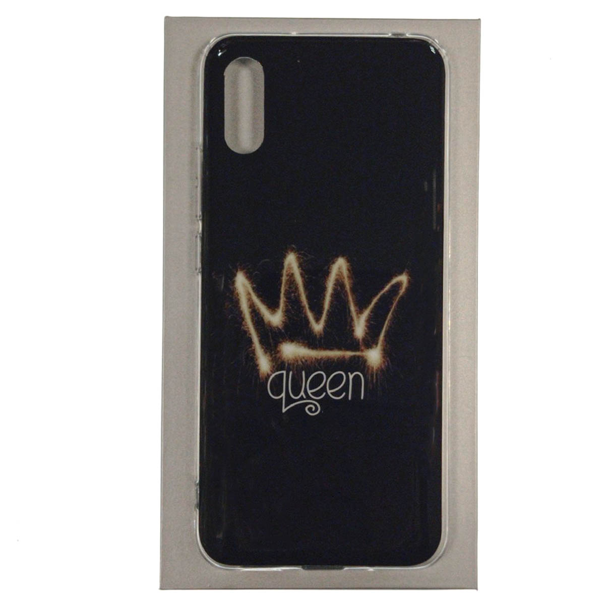 Чехол накладка для XIAOMI Redmi 9A, силикон, рисунок Queen