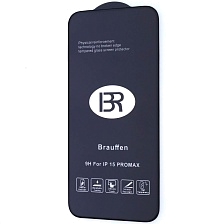 Защитное стекло 5D BRAUFFEN для APPLE iPhone 15 Pro Max (6.7"), цвет окантовки черный Защитное стекло 5D BRAUFFEN для APPLE iPhone 15 Pro Max (6.7"), цвет окантовки черный
