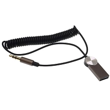 Адаптер AUX Bluetooth EARLDOM ET-BR33, длина 1,2 метра, цвет графитовый