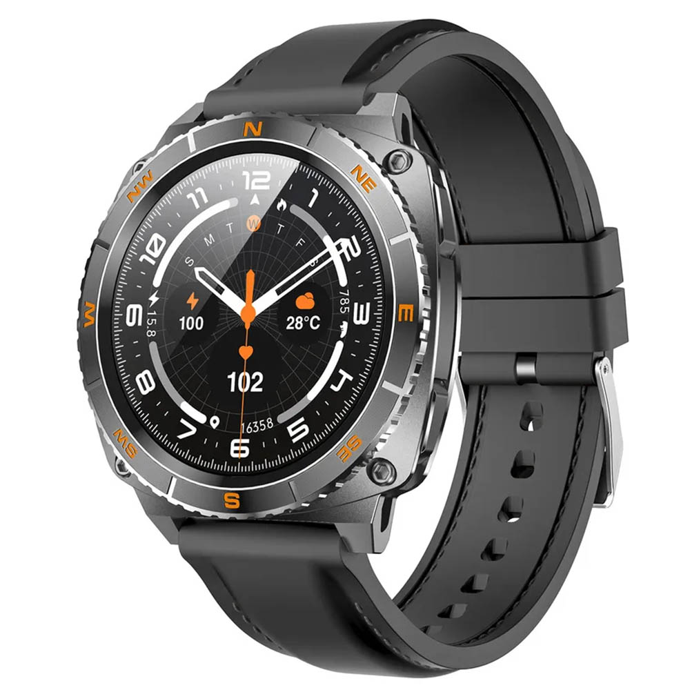 Смарт часы REMAX Watch 22, IPS дисплей, Chat GPT, водонепроницаемость IP68, цвет черный