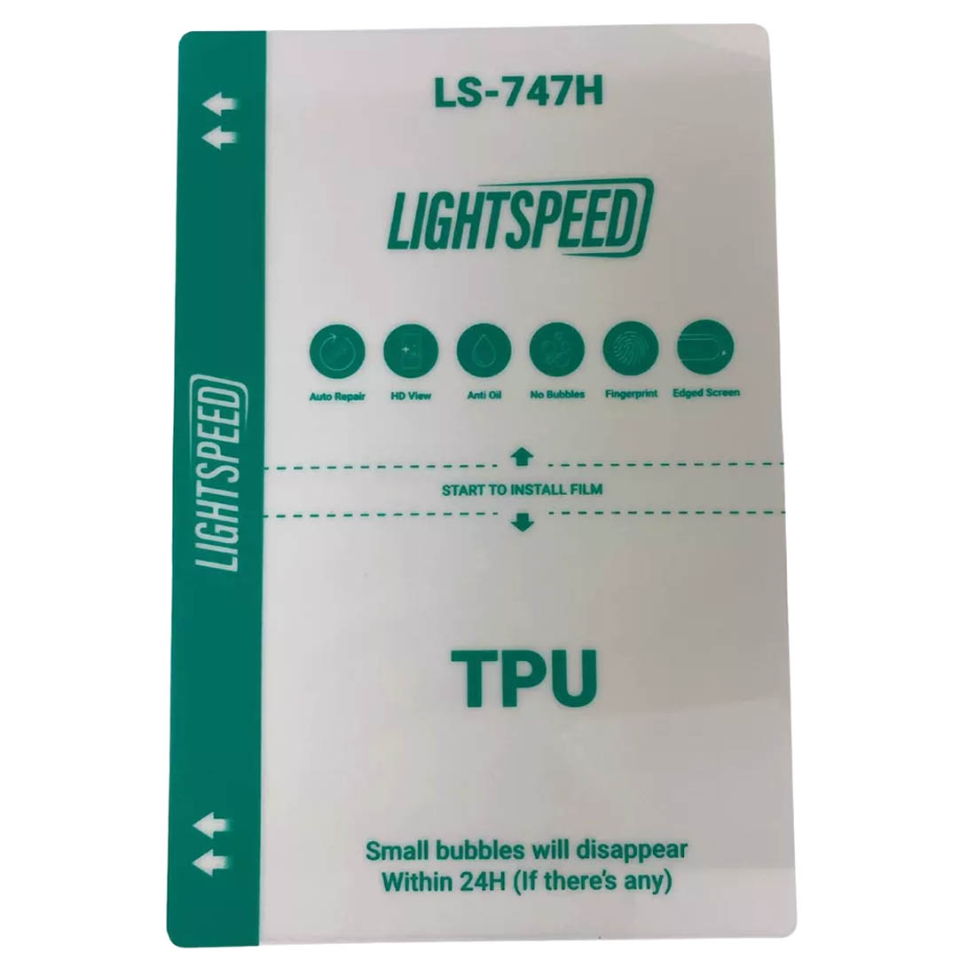 Защитная пленка LIGHTSPEED LS-747H для плоттера, размер 180мм x 120мм, глянцевая Защитная пленка LIGHTSPEED LS-747H для плоттера, размер 180мм x 120мм, глянцевая