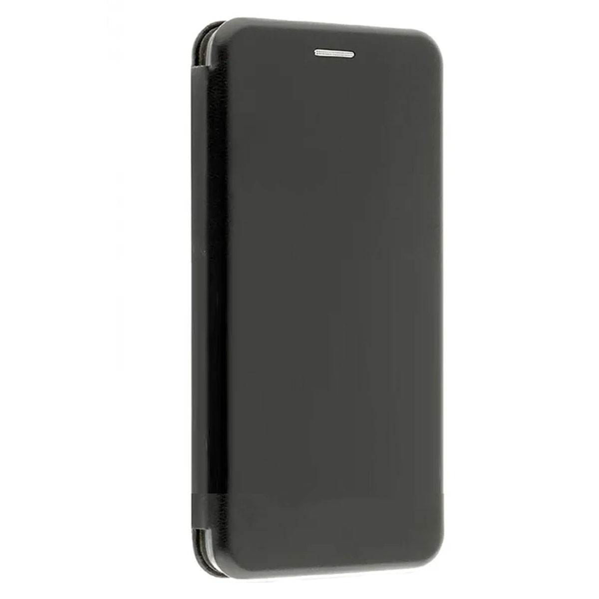 Чехол книжка для SAMSUNG Galaxy A8 2018 (A530F), экокожа, визитница, цвет черный