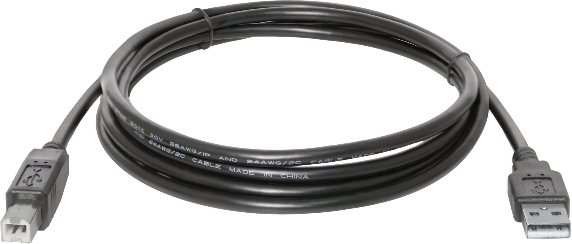 Кабель AM-BM DEFENDER USB04-06 для принтера, сканера, МФУ, USB2.0, 1.8 м, цвет черный