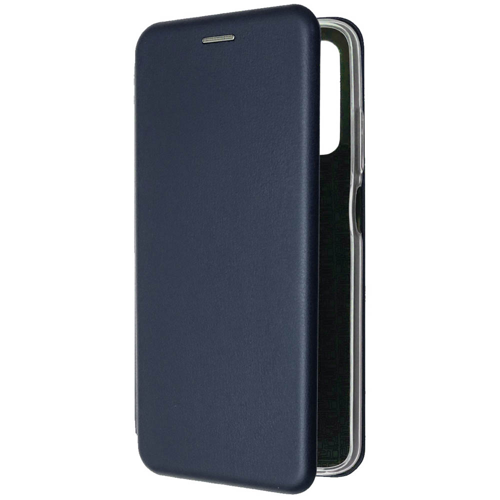 Чехол книжка STYLISH для XIAOMI Redmi 15, экокожа, визитница, цвет темно синий