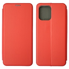 Чехол книжка STYLISH для XIAOMI Redmi 12 4G, экокожа, визитница, цвет красный