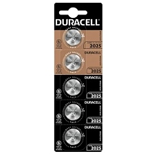 Батарейка DURACELL CR2025 BL5 Lithium 3V