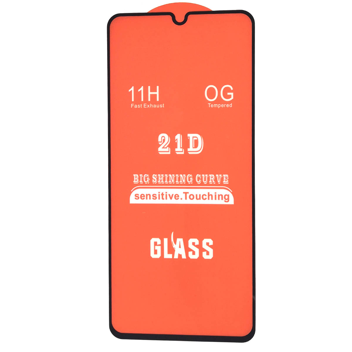 Защитное стекло 21D GLASS FULL GLUE для SAMSUNG Galaxy A33, цвет окантовки черный