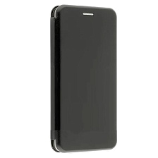 Чехол книжка для SAMSUNG Galaxy A8 2018 (A530F), экокожа, визитница, цвет черный