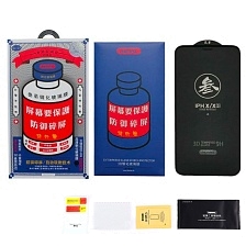 Защитное стекло 3D REMAX GL-27 для APPLE iPhone X, iPhone XS, iPhone 11 Pro, цвет окантовки черный