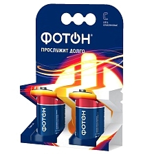 Батарейка ФОТОН LR14 C BL2 Alkaline 1.5V