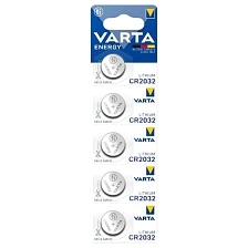 Батарейка VARTA ENERGY CR2032 BL5 Lithium 3V Батарейка VARTA ENERGY CR2032 BL5 Lithium 3V