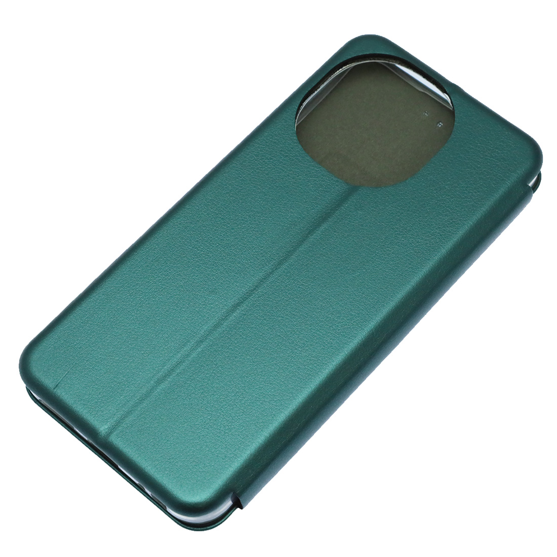 Чехол книжка STYLISH для TECNO Spark Go 1,  POP 9 4G, экокожа, визитница, цвет темно зеленый