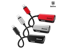 Переходник адаптер "Baseus" USB iPhone на iPhone L37 цвет серебристый | Распродажа по 150