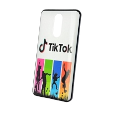 Чехол накладка для XIAOMI Redmi 8, силикон, рисунок TikTok танцы.