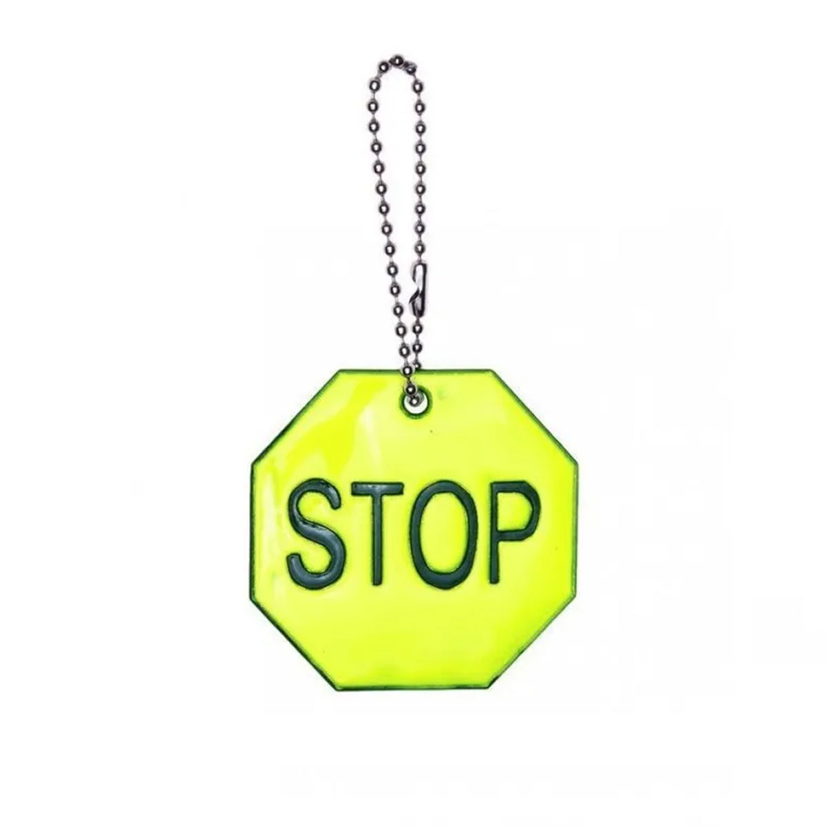 Светоотражающая подвеска, размер 45 мм x 45 мм, форма Знака STOP